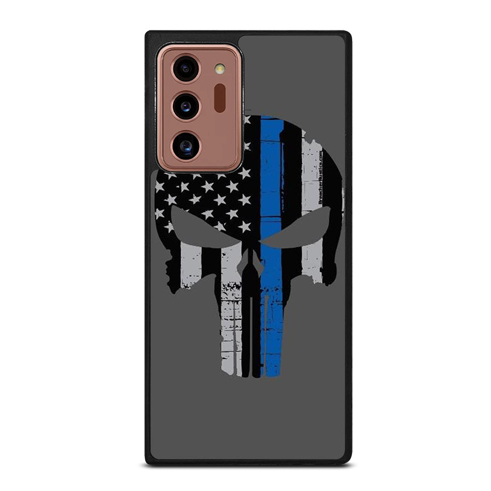 THIN BLUE LINE PUNISHER SKULL 2 Samsung Galaxy Note 20 Ultra Case Cover
