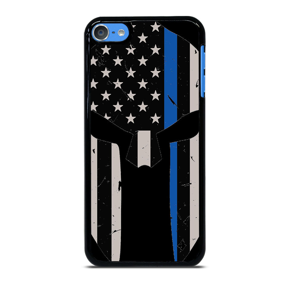 THIN BLUE LINE PUNISHER SKULL 1 iPod Touch 7 Case Cover