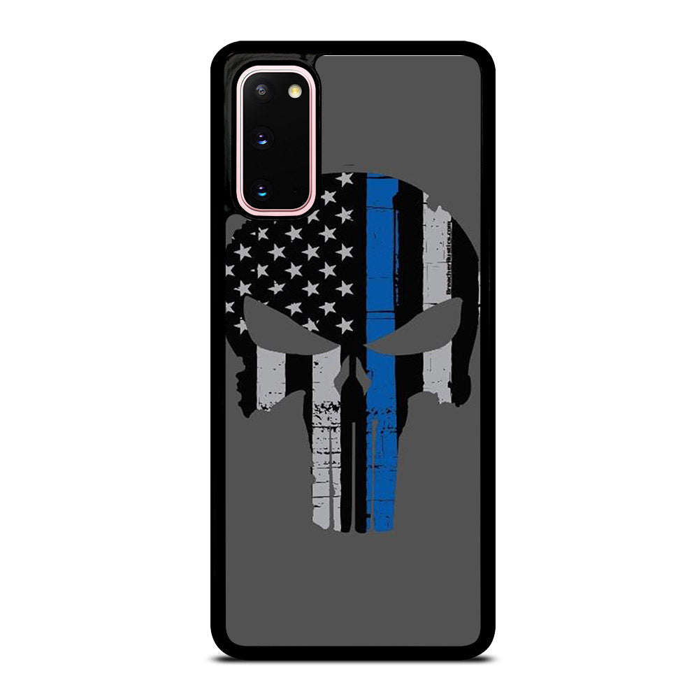 THIN BLUE LINE PUNISHER SKULL 2 Samsung Galaxy S20 Case Cover