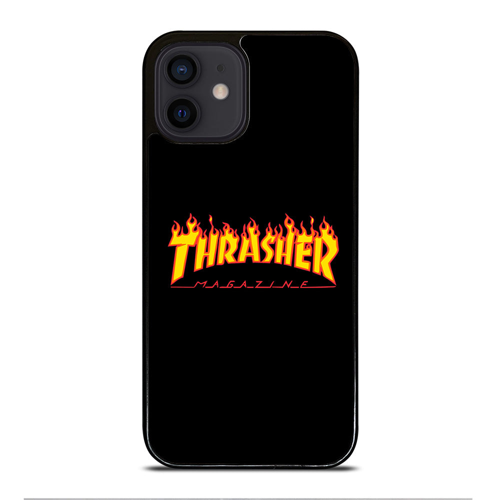 THRASHER MAGAZINE SKATEBOARD LOGO iPhone 12 Mini Case Cover