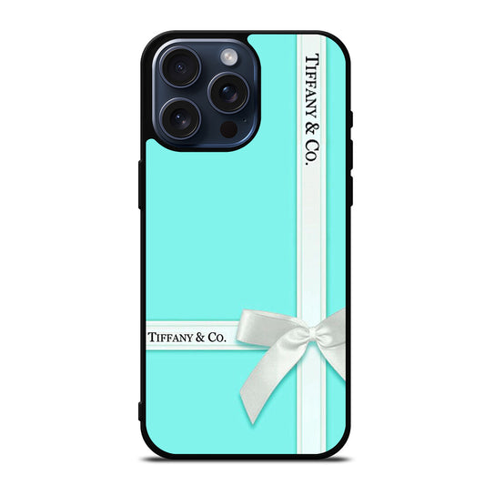 TIFFANY AND CO BLUE LOGO iPhone 15 Pro Max Case Cover