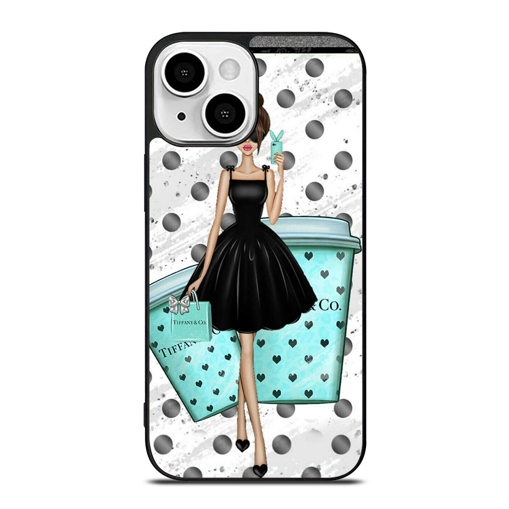 TIFFANY AND CO GIRL iPhone 13 Mini Case Cover
