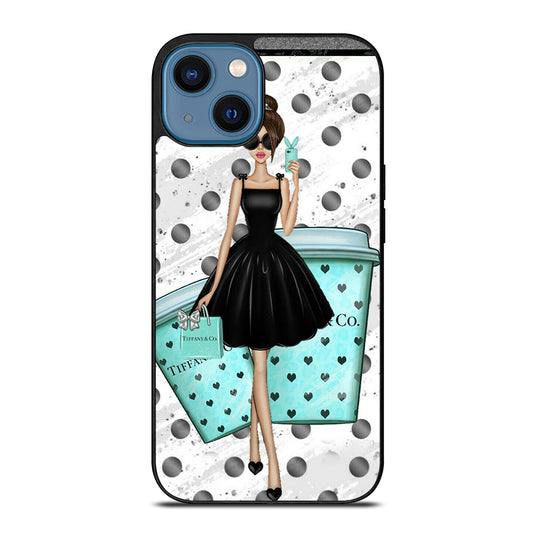 TIFFANY AND CO GIRL iPhone 14 Case Cover