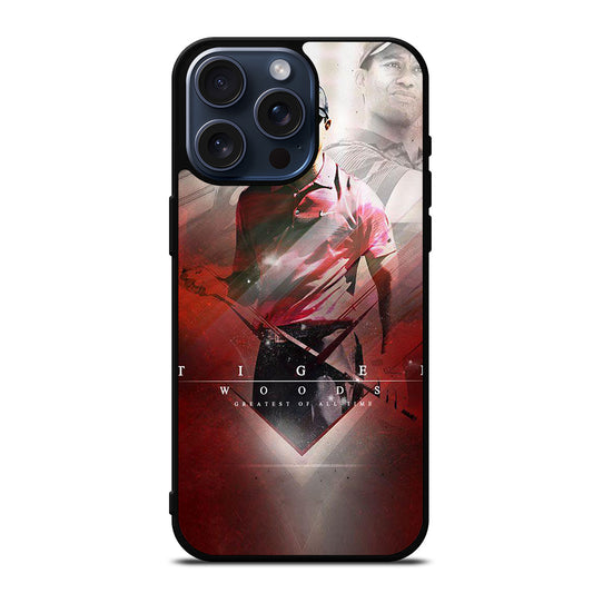 TIGER WOODS GOLF PLAYER iPhone 15 Pro Max Case Cover
