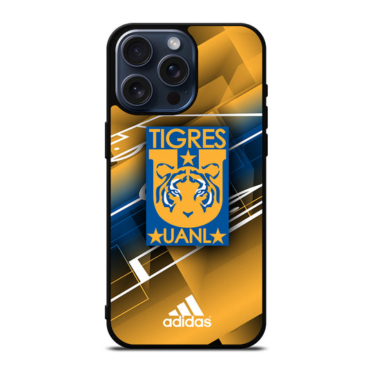 TIGRES UANL CLUB DE FOOTBALL 3 iPhone 15 Pro Max Case Cover