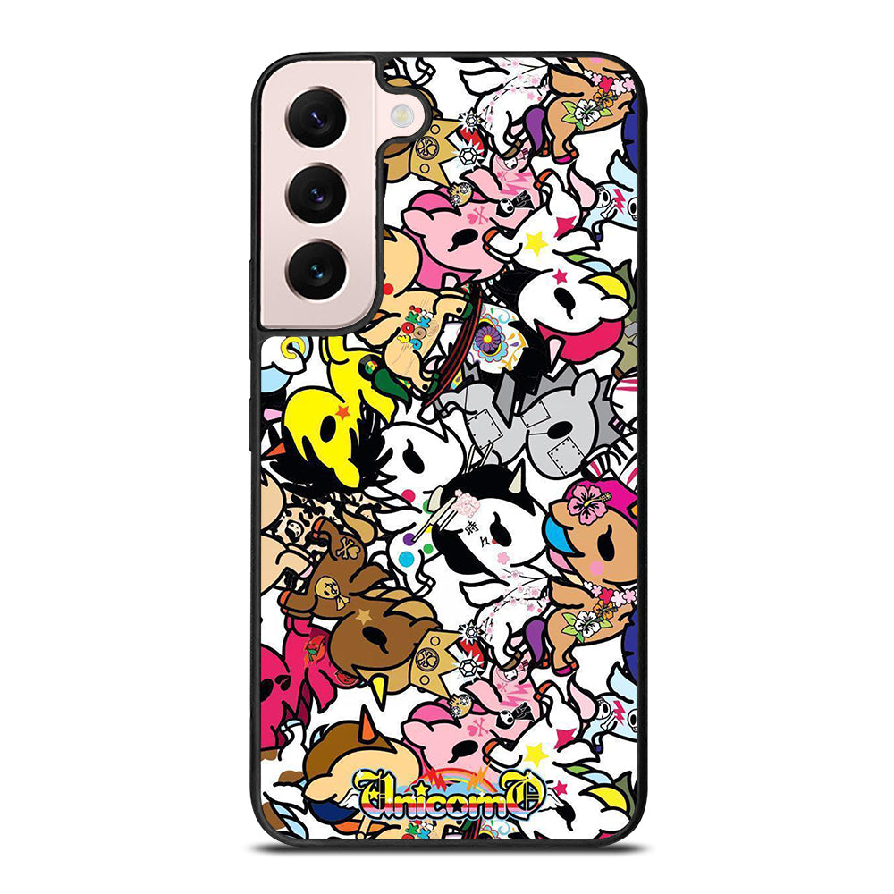 TOKIDOKI UNICORNO PATTERN 2 Samsung Galaxy S22 Plus Case Cover