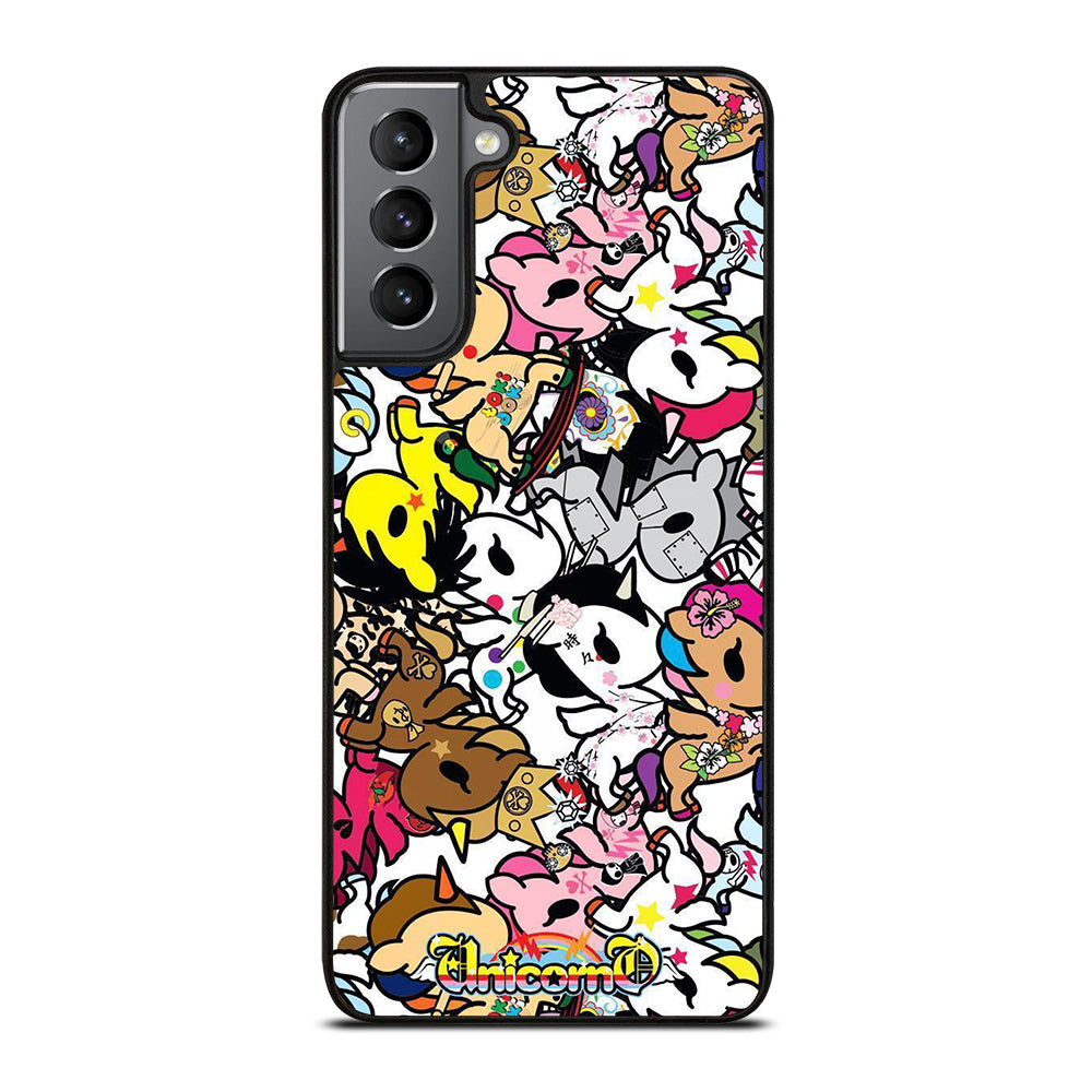 TOKIDOKI UNICORNO PATTERN 2 Samsung Galaxy S21 Plus Case Cover