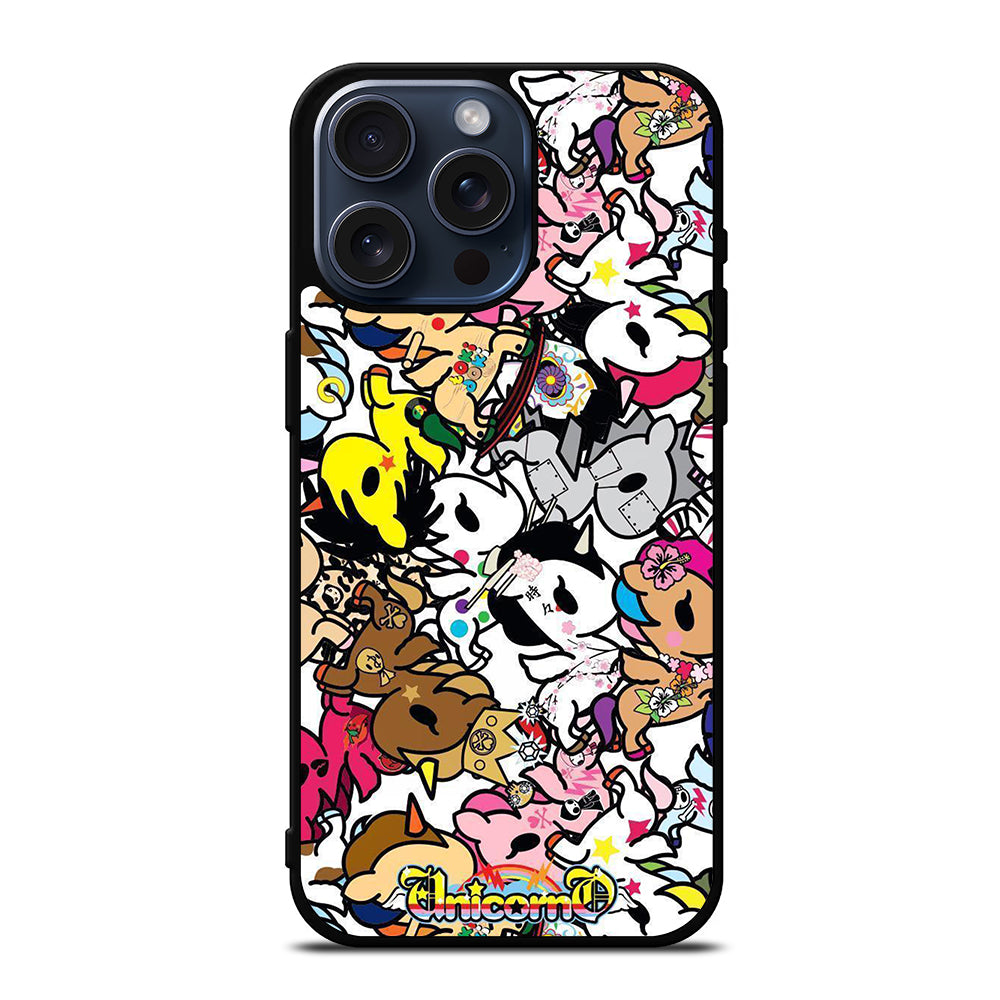 TOKIDOKI UNICORNO PATTERN 2 iPhone 15 Pro Max Case Cover