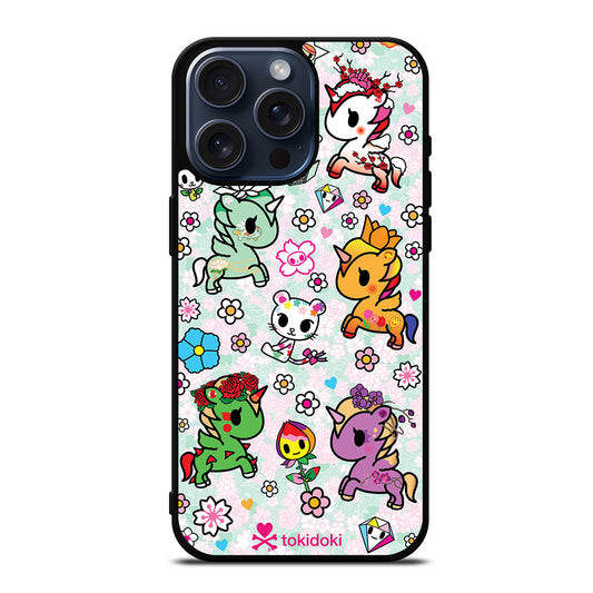 TOKIDOKI UNICORNO PATTERN iPhone 15 Pro Max Case Cover