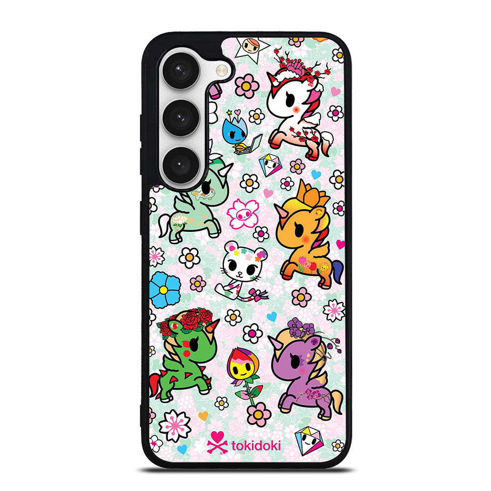 TOKIDOKI UNICORNO PATTERN Samsung Galaxy S23 Case Cover