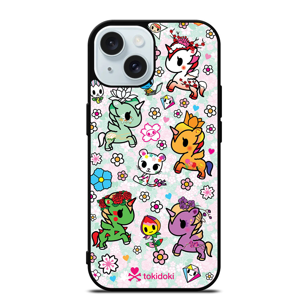 TOKIDOKI UNICORNO PATTERN iPhone 15 Case Cover