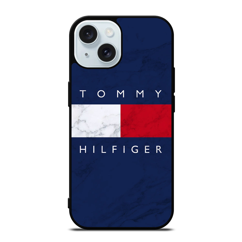 TOMMY HILFIGER MARBLE iPhone 15 Case Cover