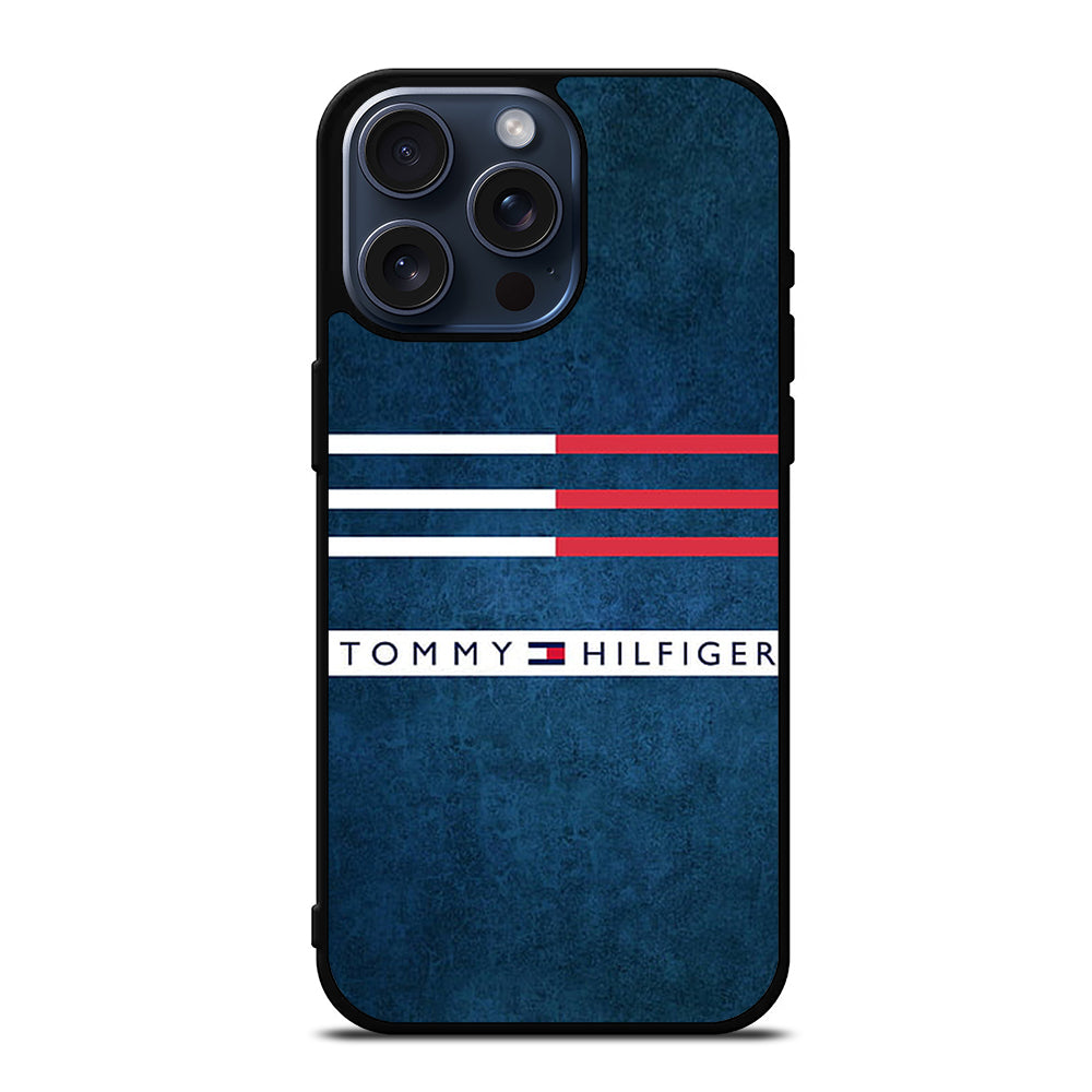TOMMY HILFIGER STRIPE iPhone 15 Pro Max Case Cover