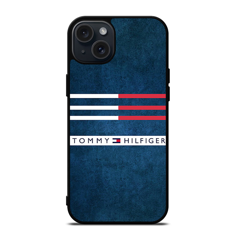 TOMMY HILFIGER STRIPE iPhone 15 Plus Case Cover