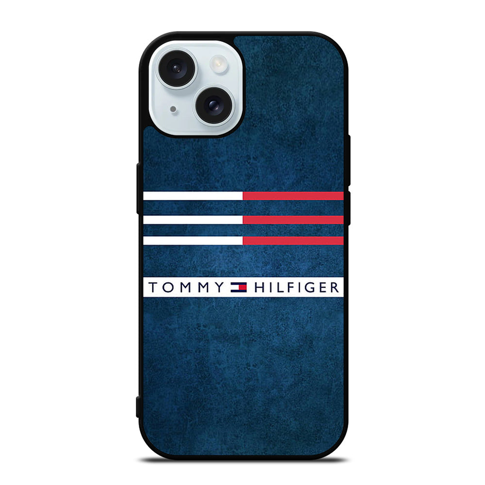 TOMMY HILFIGER STRIPE iPhone 15 Case Cover
