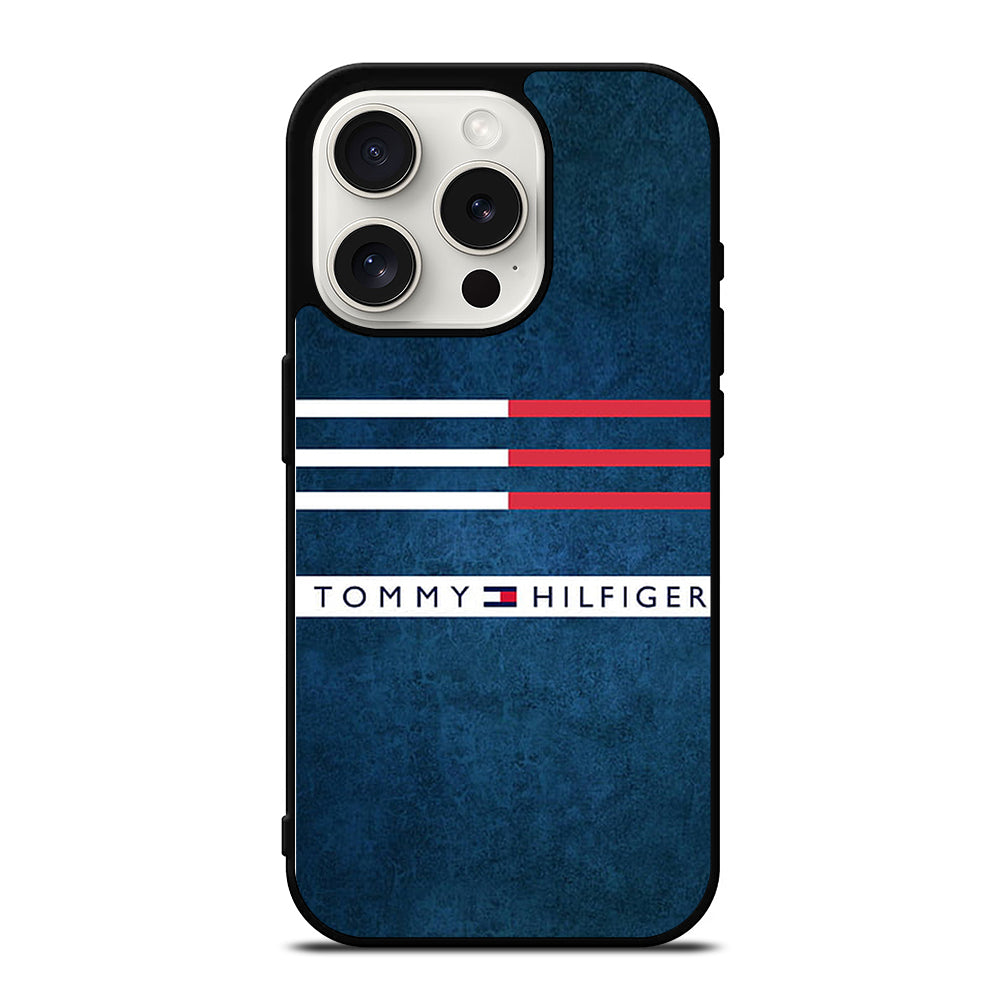 TOMMY HILFIGER STRIPE iPhone 15 Pro Case Cover