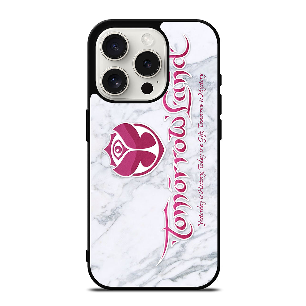 TOMORROWLAND MYSTERY LOGO MARBLE iPhone 15 Pro Case Cover