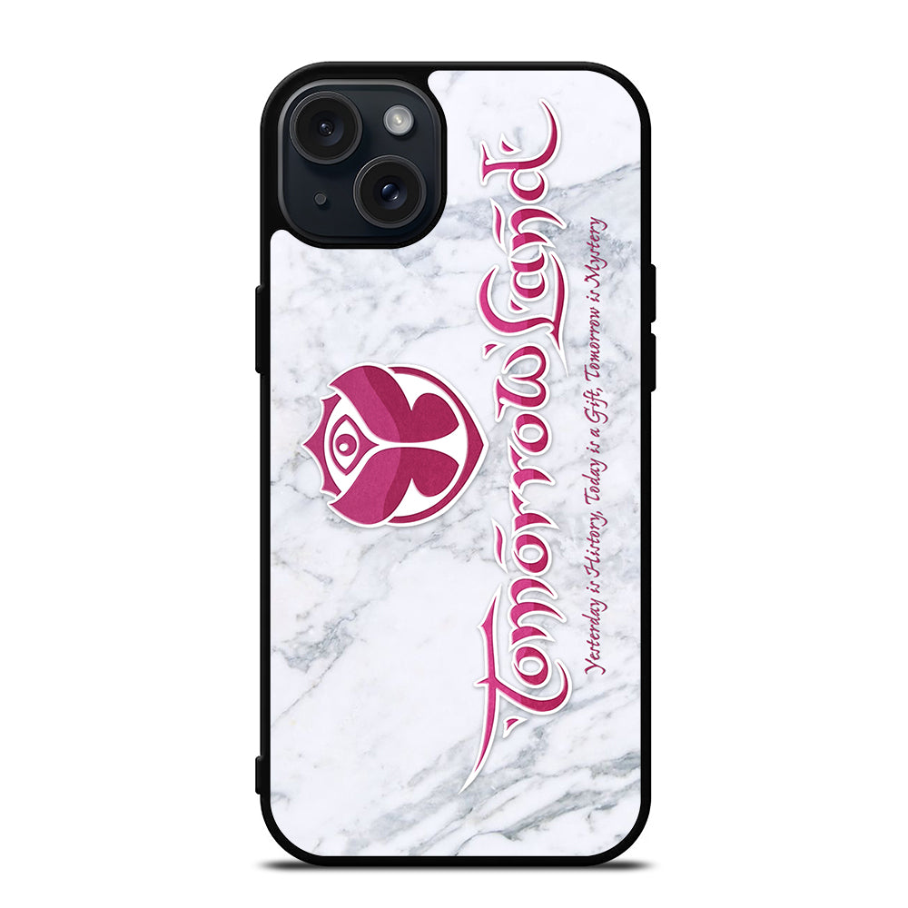 TOMORROWLAND MYSTERY LOGO MARBLE iPhone 15 Plus Case Cover