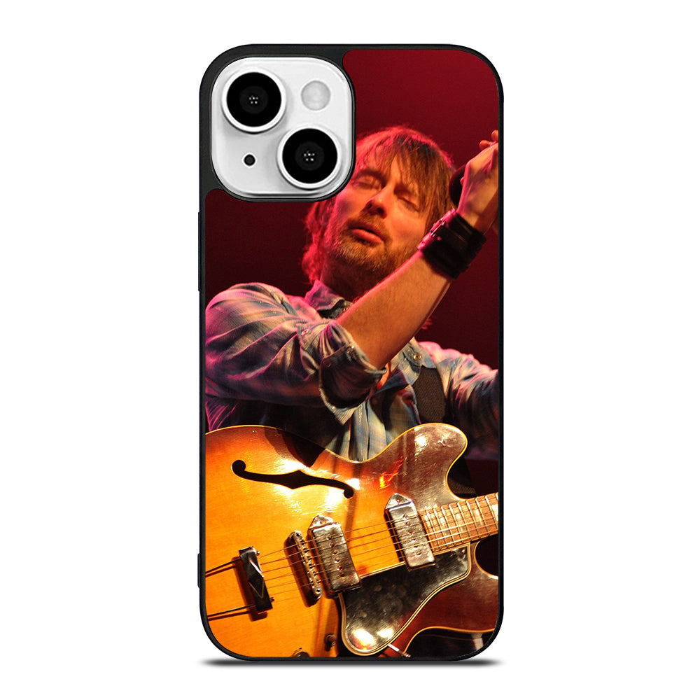 TOM YORKE AND GUITAR RADIOHEAD iPhone 13 Mini Case Cover