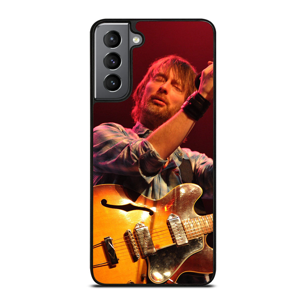 TOM YORKE AND GUITAR RADIOHEAD Samsung Galaxy S21 Plus Case Cover