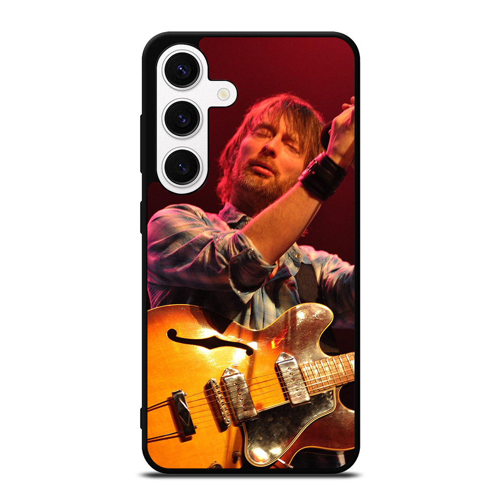 TOM YORKE AND GUITAR RADIOHEAD Samsung Galaxy S24 Case Cover