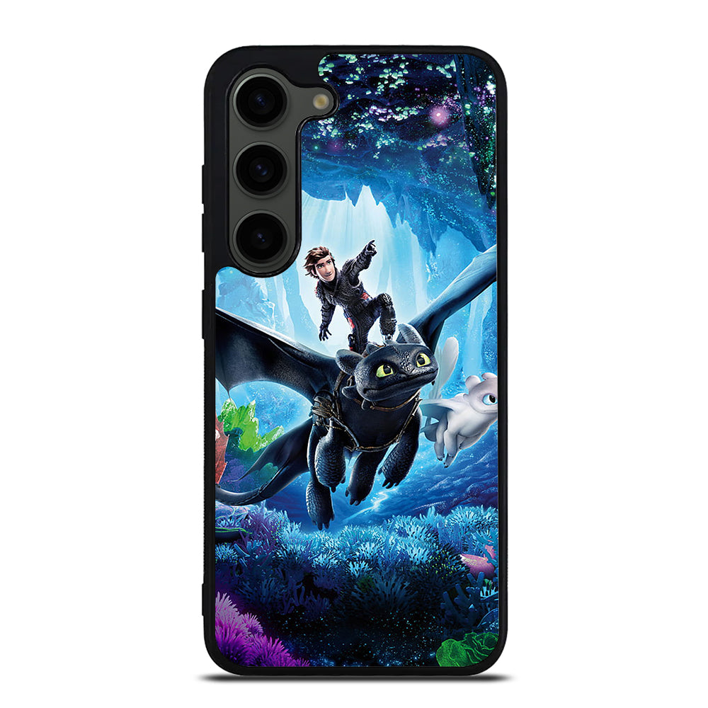 TOOTHLESS DRAGON AND HICCUP Samsung Galaxy S23 Plus Case Cover