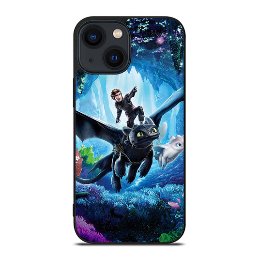 TOOTHLESS DRAGON AND HICCUP iPhone 14 Plus Case Cover
