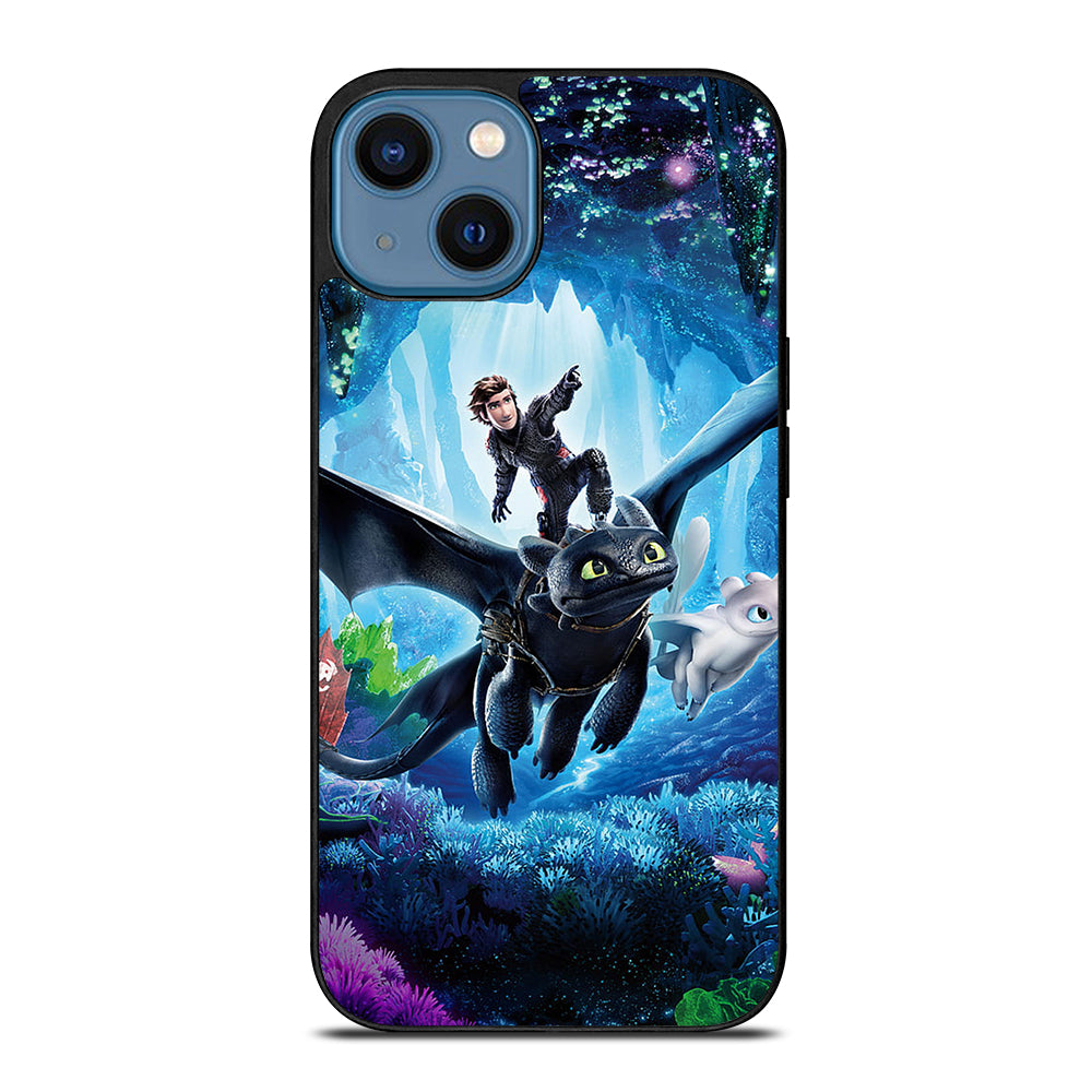 TOOTHLESS DRAGON AND HICCUP iPhone 14 Case Cover