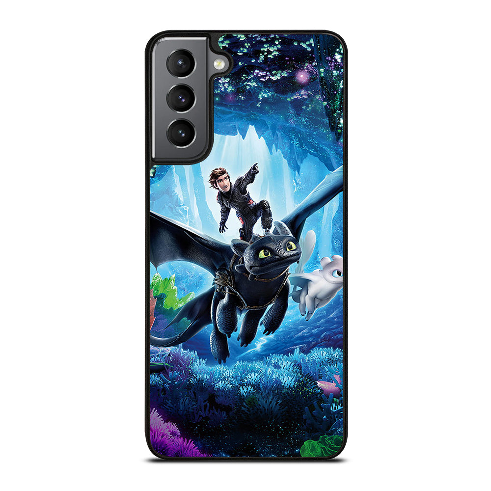 TOOTHLESS DRAGON AND HICCUP Samsung Galaxy S21 Plus Case Cover