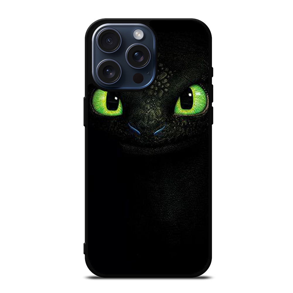 TOOTHLESS DRAGON EYE iPhone 15 Pro Max Case Cover