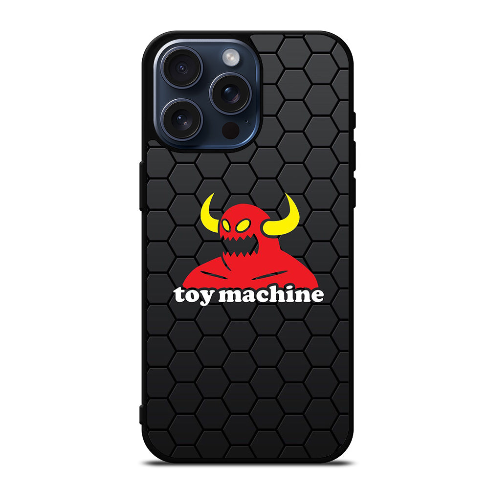 TOY MACHINE SKATEBOARD HEXSAGON LOGO iPhone 15 Pro Max Case Cover