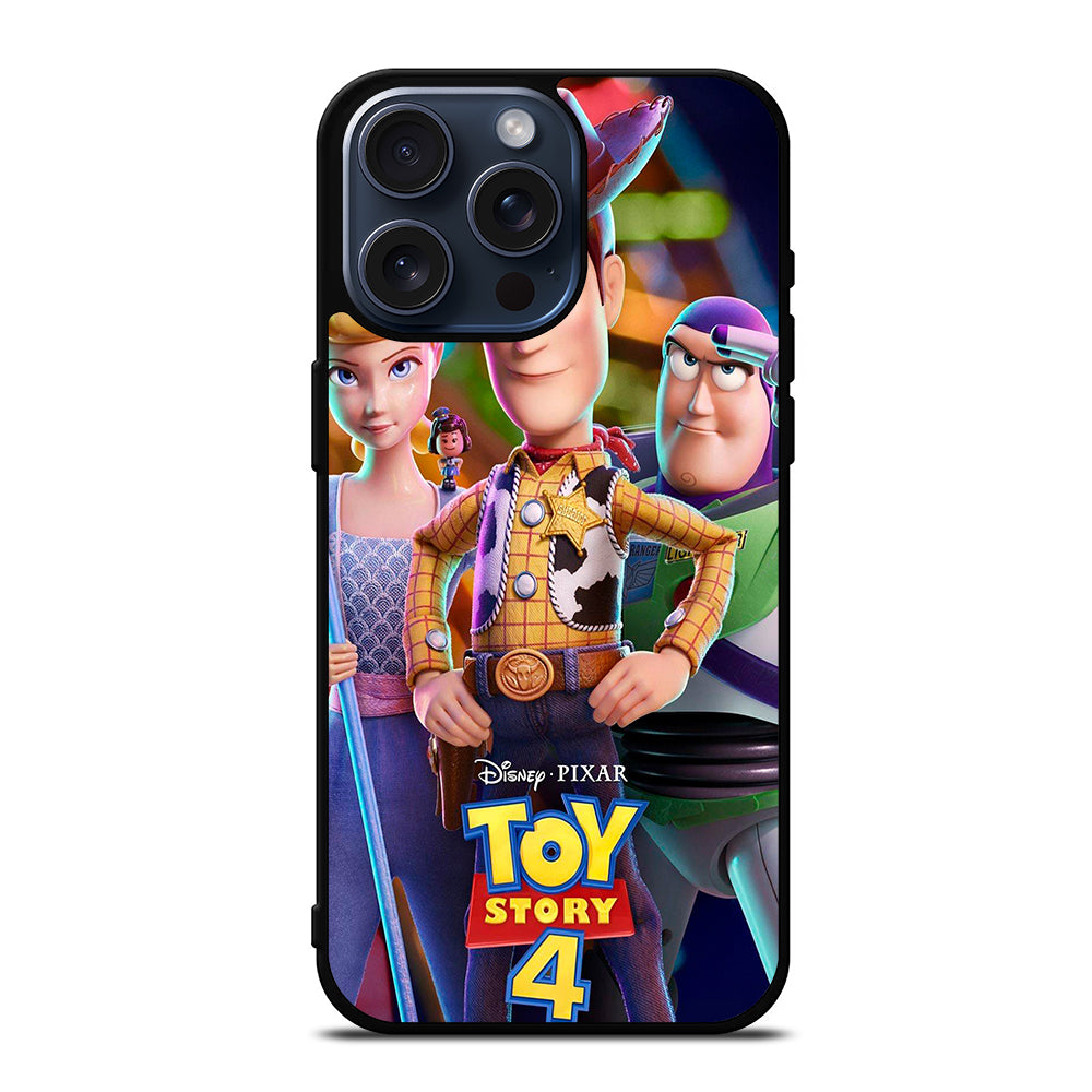 TOY STORY 4 WOODY BUZZ AND BO PEEP iPhone 15 Pro Max Case Cover