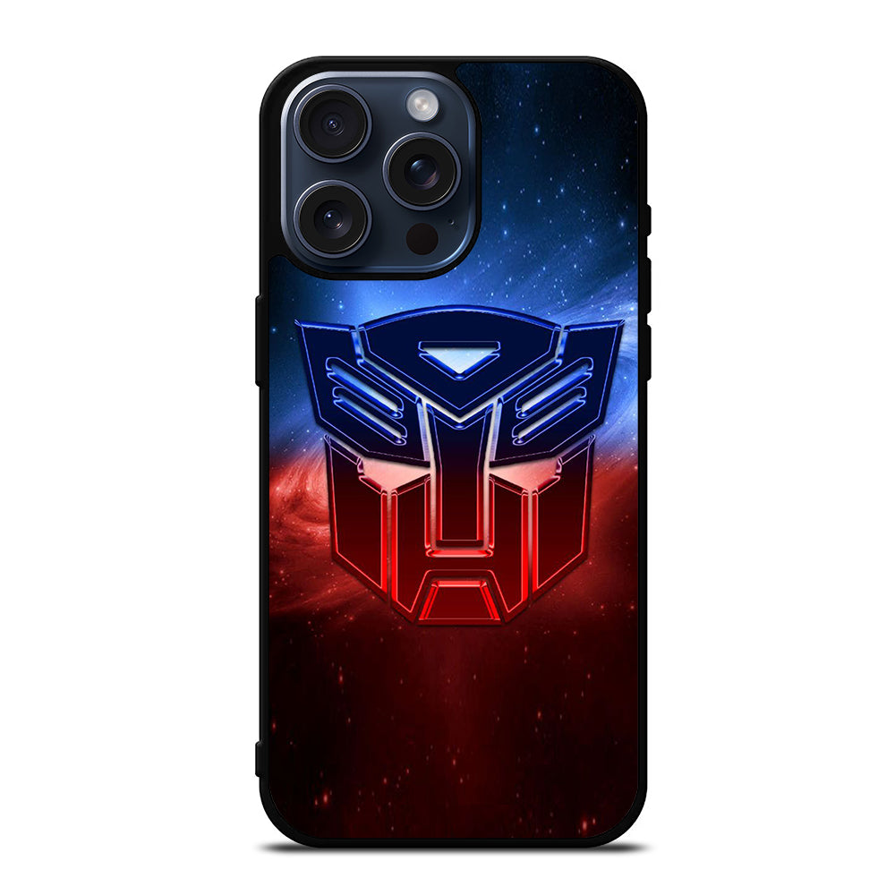 TRANSFORMERS AUTOBOT EMBLEM iPhone 15 Pro Max Case Cover casecentro