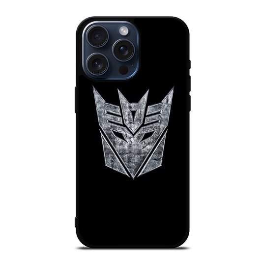 TRANSFORMERS DECEPTICONS EMBLEM iPhone 15 Pro Max Case Cover
