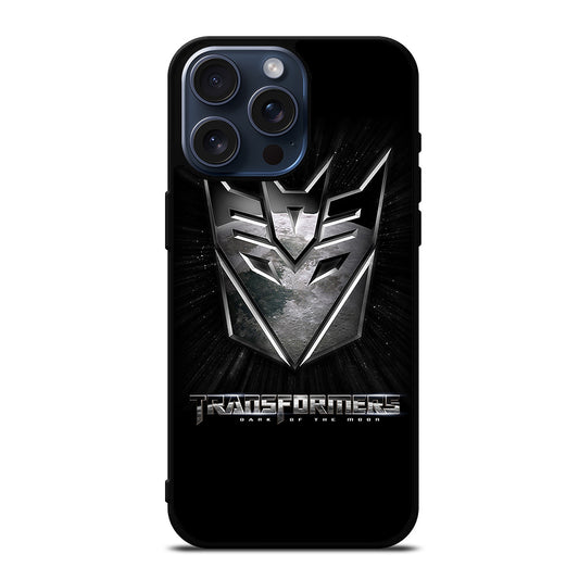 TRANSFORMERS DECEPTICONS LOGO iPhone 15 Pro Max Case Cover