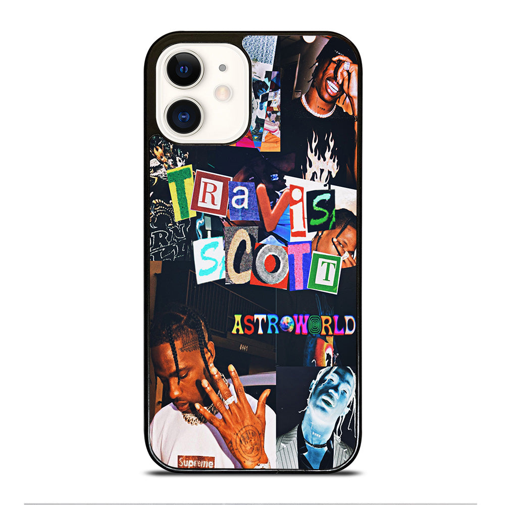 TRAVIS SCOTT RAPPER COLLAGE iPhone 12 Case Cover