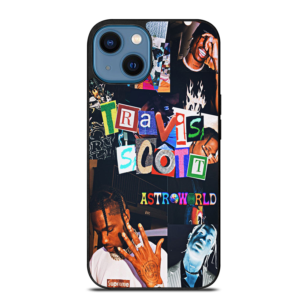 TRAVIS SCOTT RAPPER COLLAGE iPhone 14 Case Cover