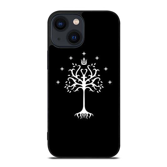 TREE OF GONDOR BLACK AND WHITE iPhone 14 Plus Case Cover