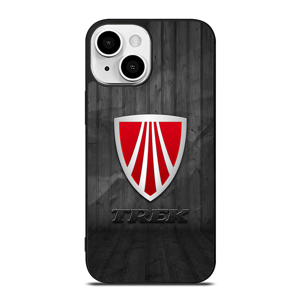 TREK BIKE LOGO WOODEN iPhone 13 Mini Case Cover
