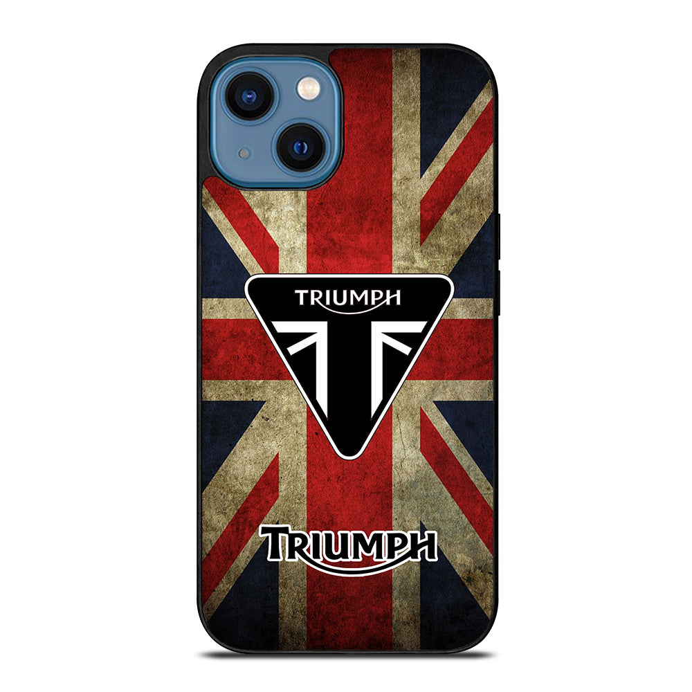 TRIUMPH MOTORCYCLE LOGO NEW iPhone 14 Case Cover