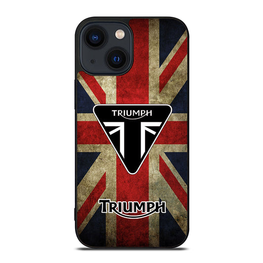 TRIUMPH MOTORCYCLE LOGO NEW iPhone 14 Plus Case Cover
