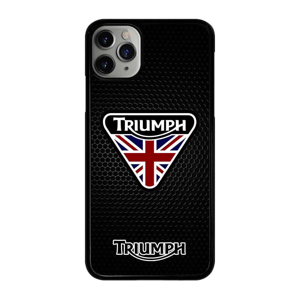 TRIUMPH MOTORCYCLE METAL LOGO iPhone 11 Pro Max Case Cover