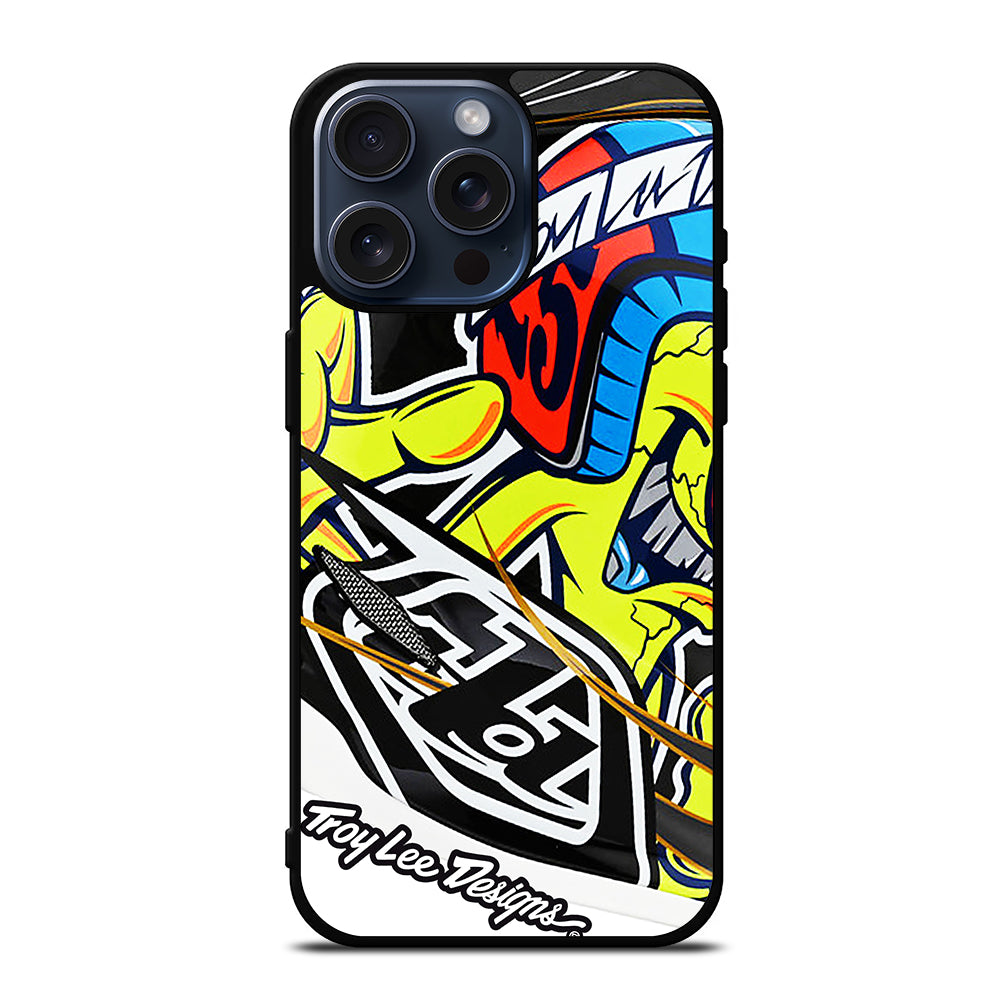 TROY LEE DESIGN LOGO 4 iPhone 15 Pro Max Case Cover