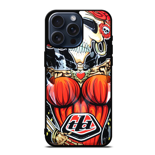TROY LEE DESIGN SKULL iPhone 15 Pro Max Case Cover