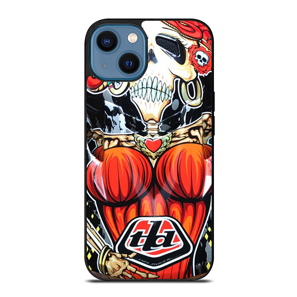 TROY LEE DESIGN SKULL iPhone 14 Case Cover