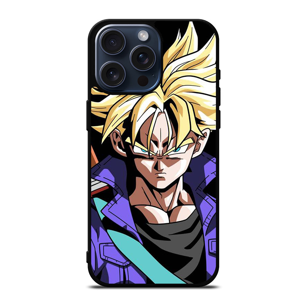 TRUNKS FACE DRAGON BALL iPhone 15 Pro Max Case Cover