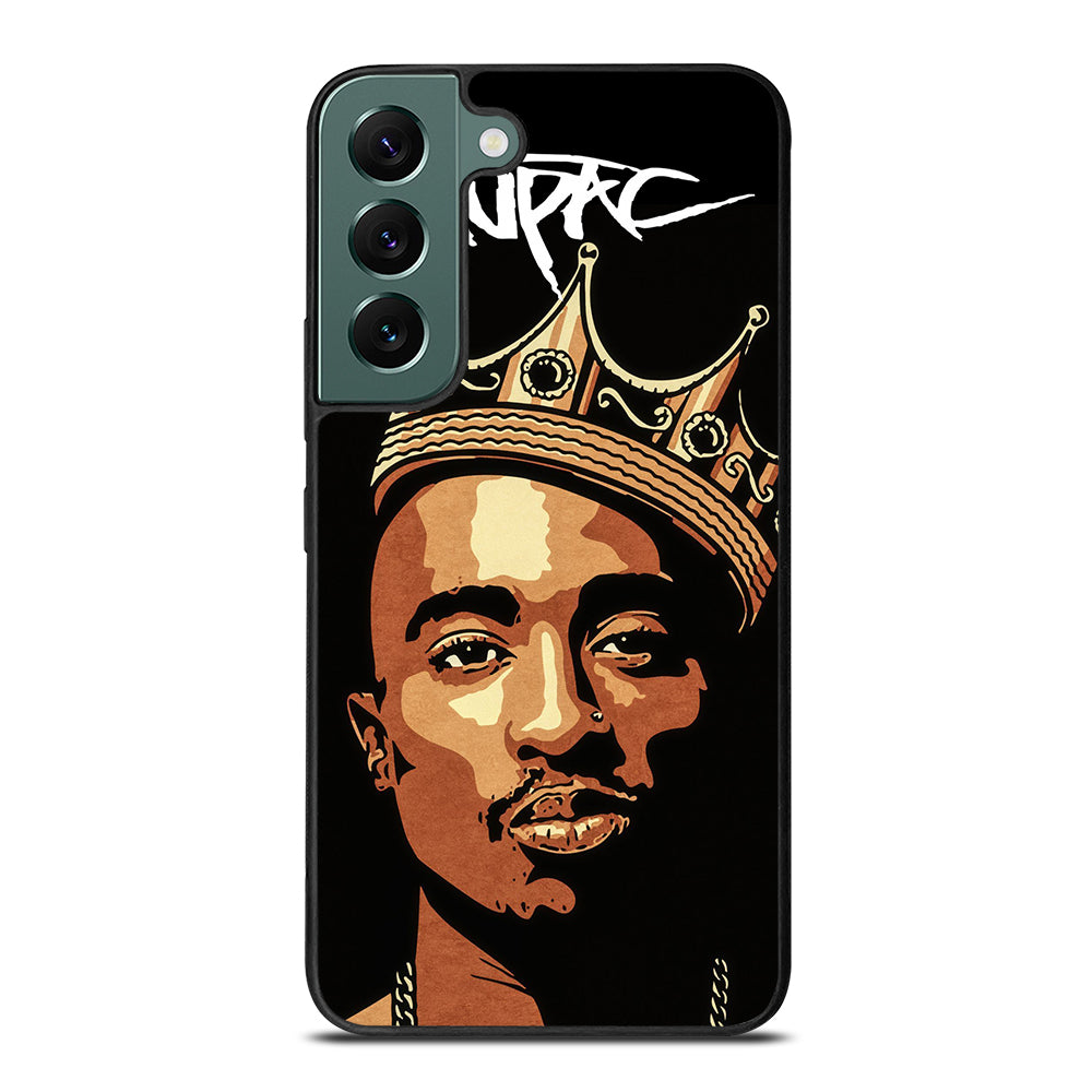 TUPAC SHAKUR KING Samsung Galaxy S22 Case Cover