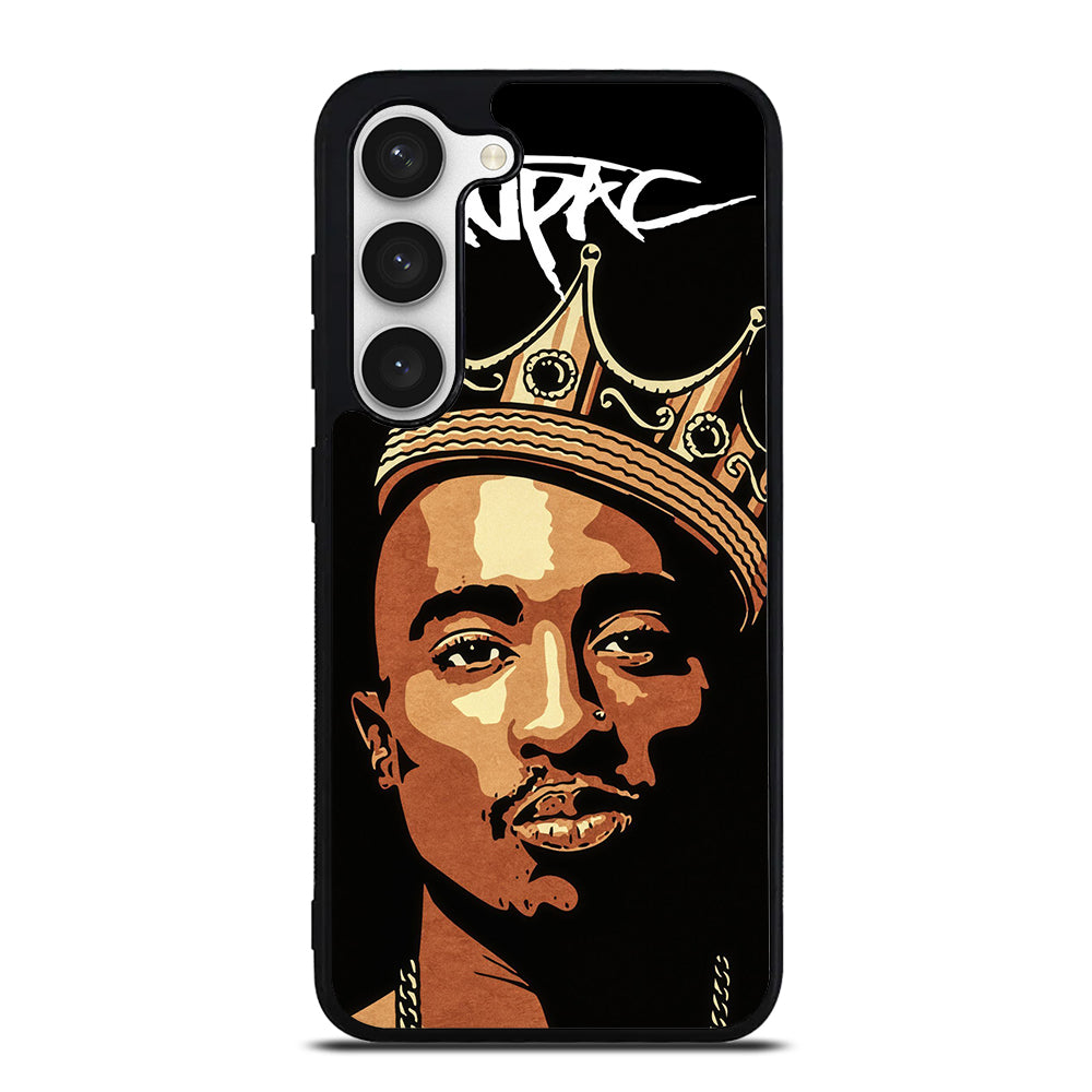 TUPAC SHAKUR KING Samsung Galaxy S23 Case Cover