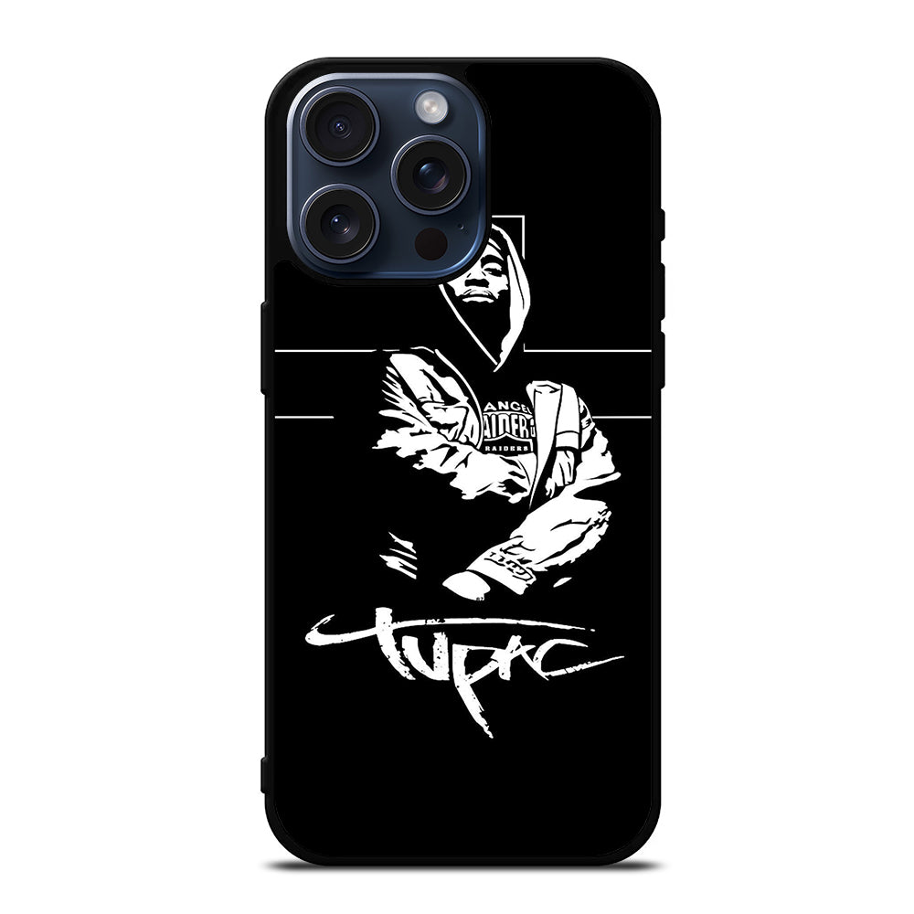 TUPAC SHAKUR RAPPER iPhone 15 Pro Max Case Cover