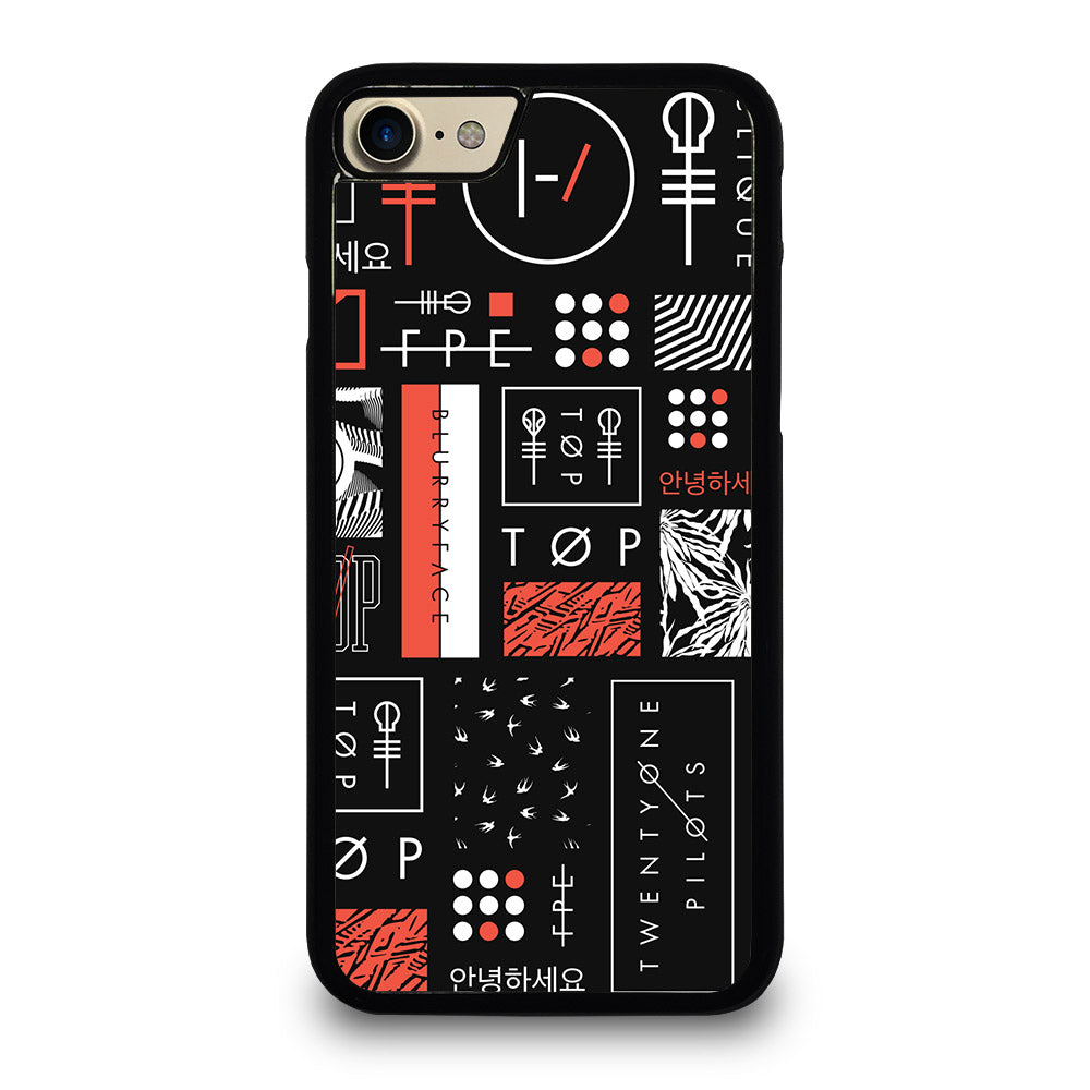 TWENTY ONE PILOTS BLURRYFACE 2 iPhone 7 / 8 Case Cover